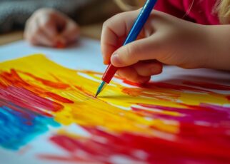 Découvrez le coloriage du drapeau de l'Espagne pour les enfants créatifs