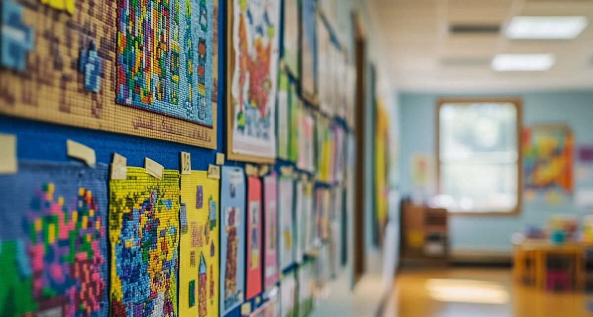 Les avantages du pixel art à imprimer en PDF dans l'enseignement