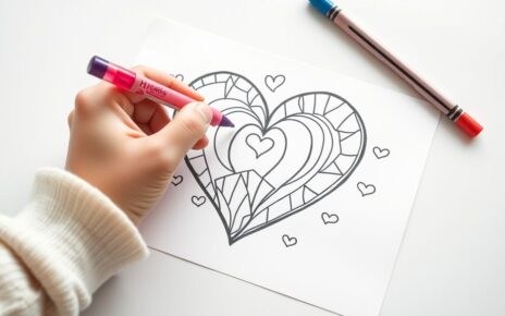 coeurs à colorier