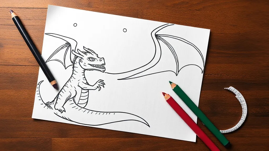 coloriage Dracaufeu