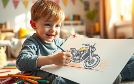 dessin moto