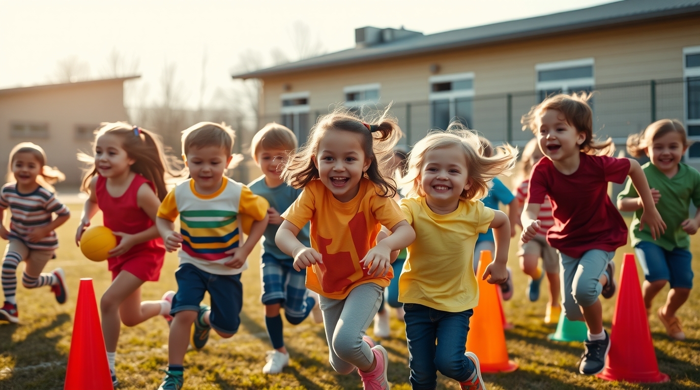 jeux sportifs en maternelle
