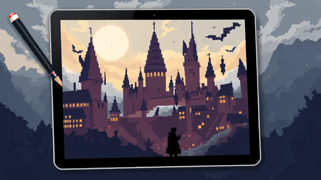 pixel art Harry Potter