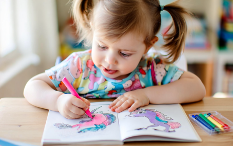 art coloriage licorne