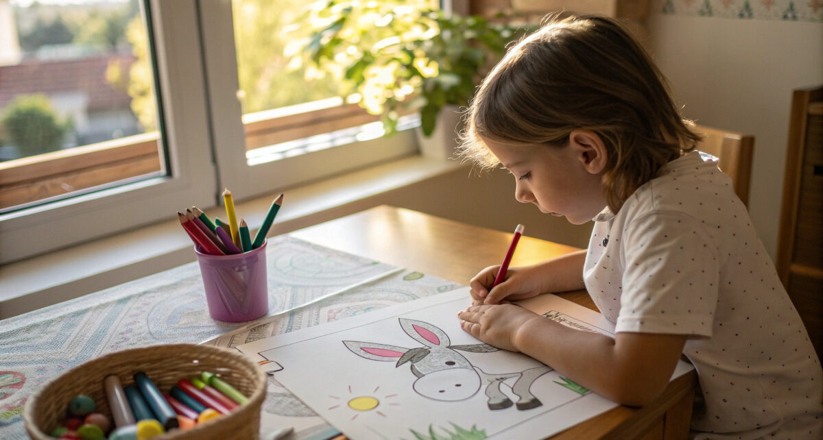 bienfaits coloriage Trotro