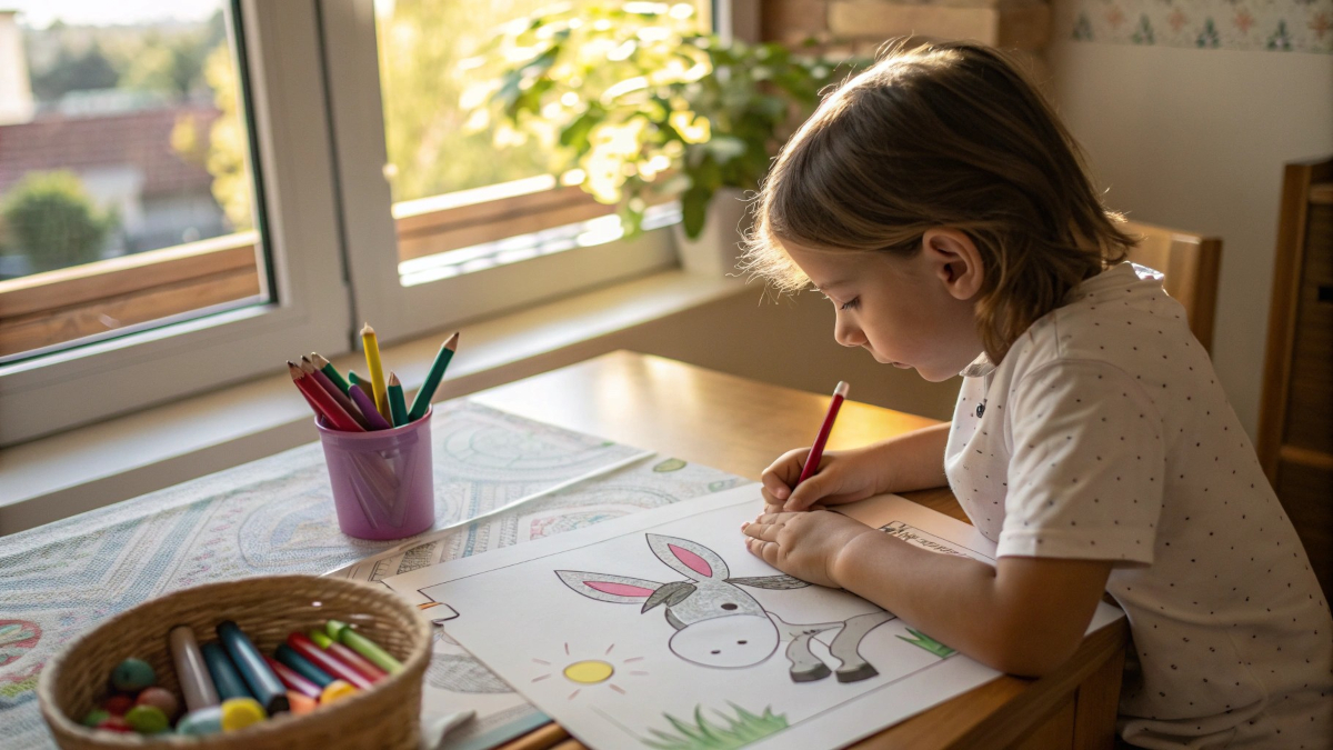 bienfaits coloriage Trotro