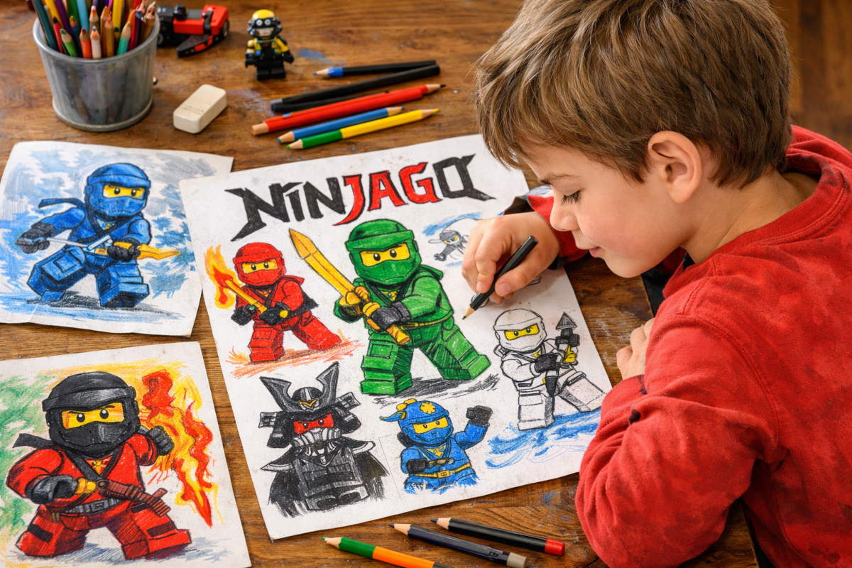 ninjago à imprimer
