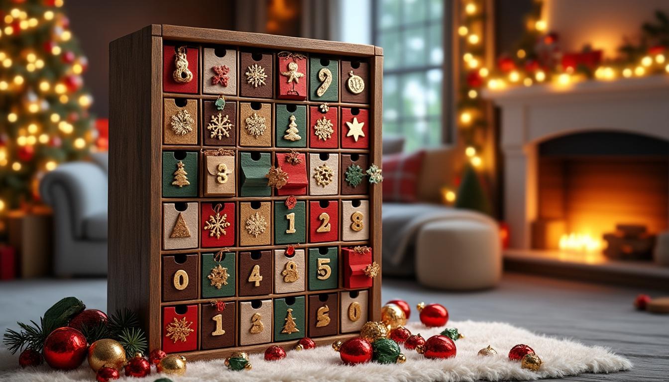 découvrez le calendrier de l’avent kinder, une douce tradition à partager en famille. chaque jour, savourez de délicieuses surprises chocolatées et redécouvrez la magie des fêtes avec vos proches.