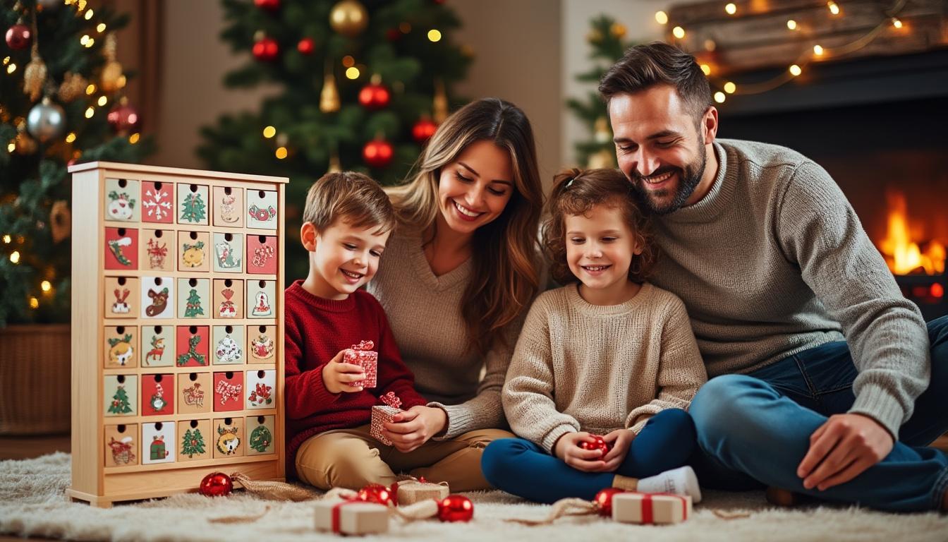 découvrez le calendrier de l’avent kinder à partager, une douce tradition festive à redécouvrir en famille ou entre amis. chaque jour, savourez une délicieuse surprise chocolatée qui égayera votre période de noël et renforcera les liens. faites de cette année un moment inoubliable !