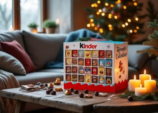 découvrez le calendrier de l’avent kinder, une tendre tradition à partager en famille. chaque jour, savourez une délicieuse surprise chocolatée et revivez la magie des fêtes. parfait pour créer des souvenirs chaleureux et sucrés ensemble !