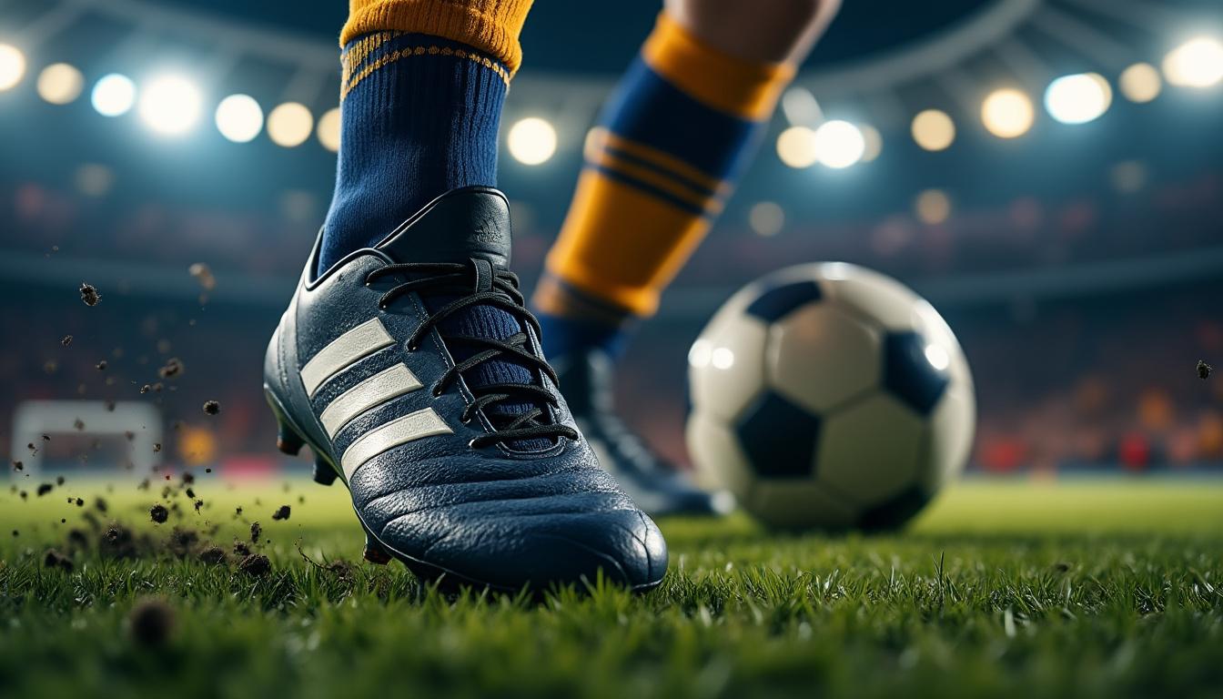 découvrez les nombreux avantages des crampons adidas pour vos chaussures de football. offrant une adhérence optimale, un confort inégalé et une performance accrue sur le terrain, ces crampons sont conçus pour améliorer votre jeu lors de chaque match.