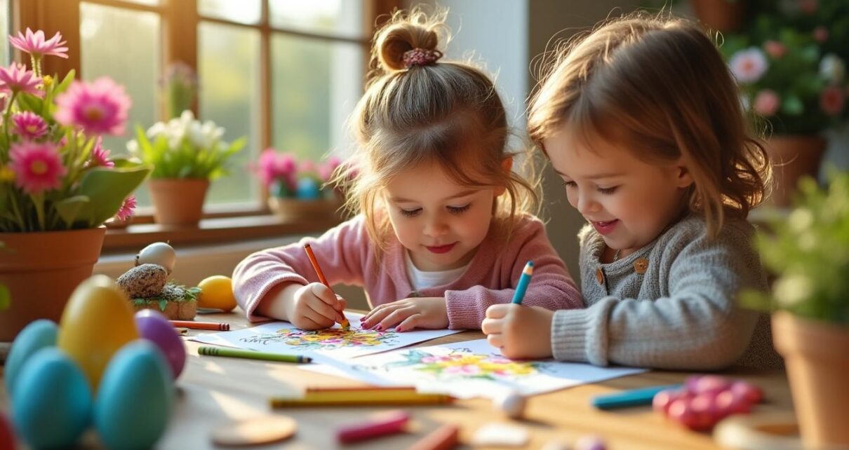 découvrez comment le coloriage de pâques en pdf stimule la créativité, la motricité et l’apprentissage des tout-petits tout en leur offrant une activité ludique et éducative à imprimer facilement à la maison.