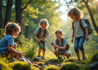 découvrez des idées de jeux en forêt pour initier les enfants à la nature, développer leur curiosité et leur esprit d’aventure grâce à notre guide pratique et inspirant.