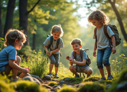 découvrez des idées de jeux en forêt pour initier les enfants à la nature, développer leur curiosité et leur esprit d’aventure grâce à notre guide pratique et inspirant.