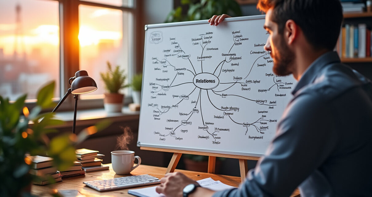 découvrez comment une carte mentale peut vous aider à mieux comprendre et retenir les notions de nombre relatif. apprenez à organiser efficacement vos idées pour optimiser votre apprentissage en mathématiques.