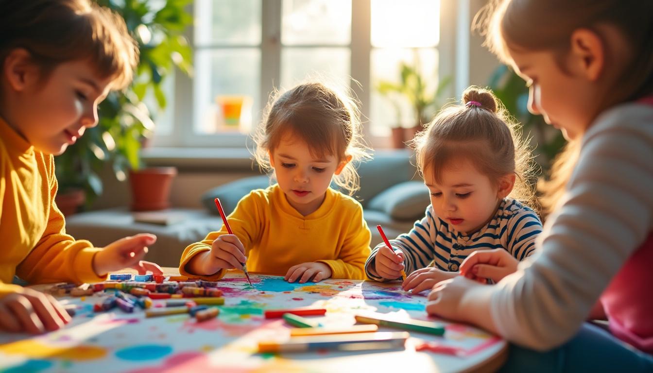découvrez 10 idées de bricolages simples et créatifs à faire en famille avec vos enfants. des activités ludiques pour développer leur imagination et partager des moments de complicité à la maison.