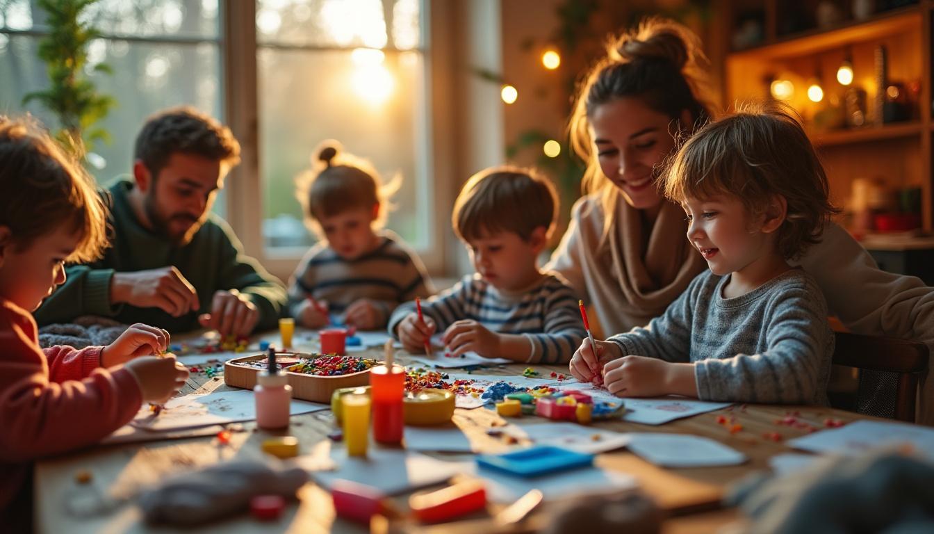découvrez 10 idées de bricolages simples et créatifs à réaliser en famille avec vos enfants. des activités ludiques et faciles pour développer leur imagination et partager des moments complices !