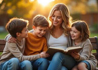 découvrez une citation touchante d'une belle-mère célébrant l'harmonie et la fraternité au sein d'une famille recomposée, un véritable ode à l'amour et à l'unité familiale.