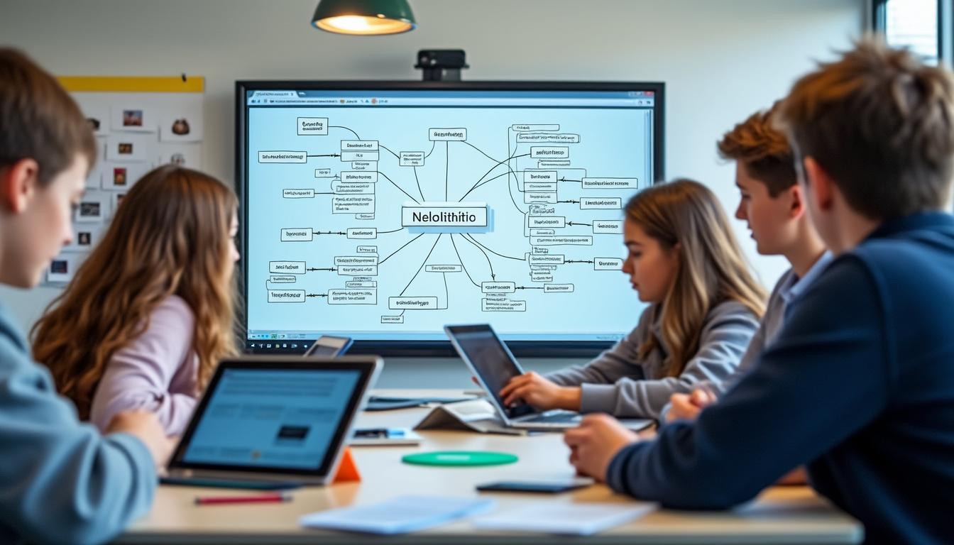 découvrez comment intégrer efficacement la technologie dans votre carte mentale sur le néolithique pour la classe de 6e, alliant apprentissage historique et outils modernes.