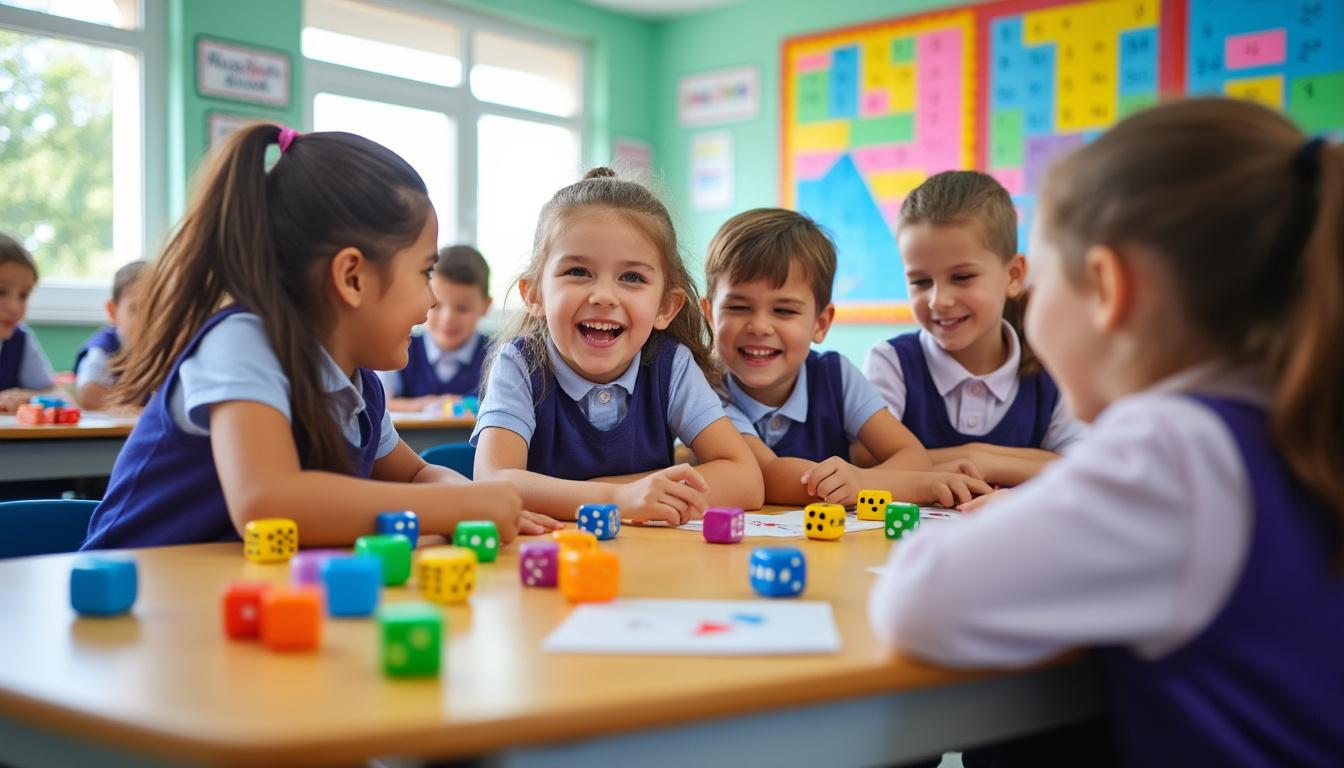 découvrez des variantes créatives du jeu des dés axées sur la multiplication pour des séances ludiques et éducatives à essayer absolument.