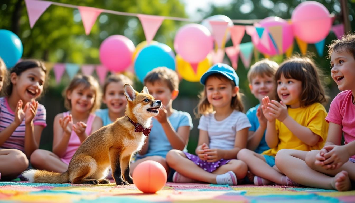 découvrez des idées d'activités amusantes et ludiques pour animer un anniversaire d'enfant sur le thème des animaux, garantissant rires et souvenirs mémorables.
