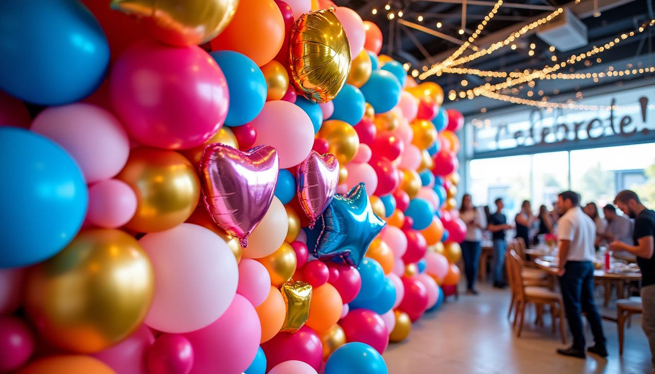 découvrez des astuces pratiques pour réussir une décoration de ballons colorés avec un rendu professionnel et éblouissant.