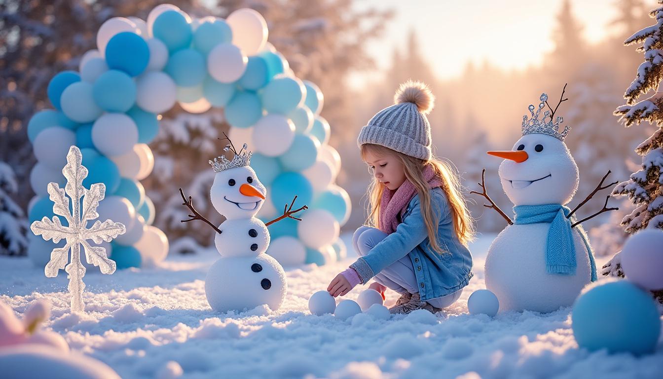 découvrez des idées de jeux et animations inspirées de la reine des neiges pour rendre la fête de vos enfants magique et inoubliable.