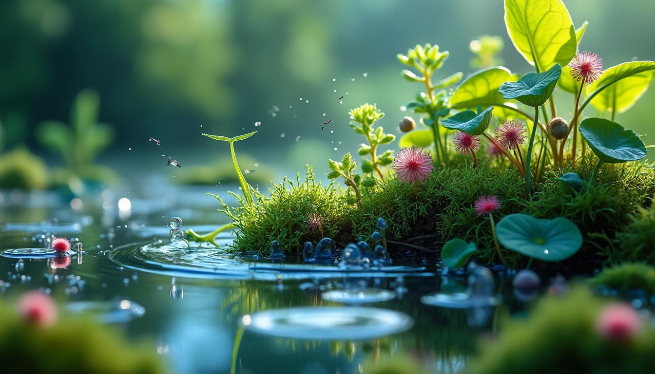 découvrez le contraste fascinant de la nature à travers ses plus grandes et plus petites merveilles, illustrant l'harmonie des opposés.