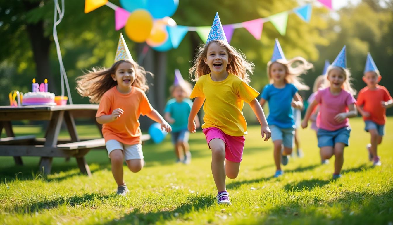 découvrez les avantages d'organiser une fête pour enfants dans un parc, un lieu idéal pour s'amuser en plein air, profiter de l'espace et créer des souvenirs mémorables.