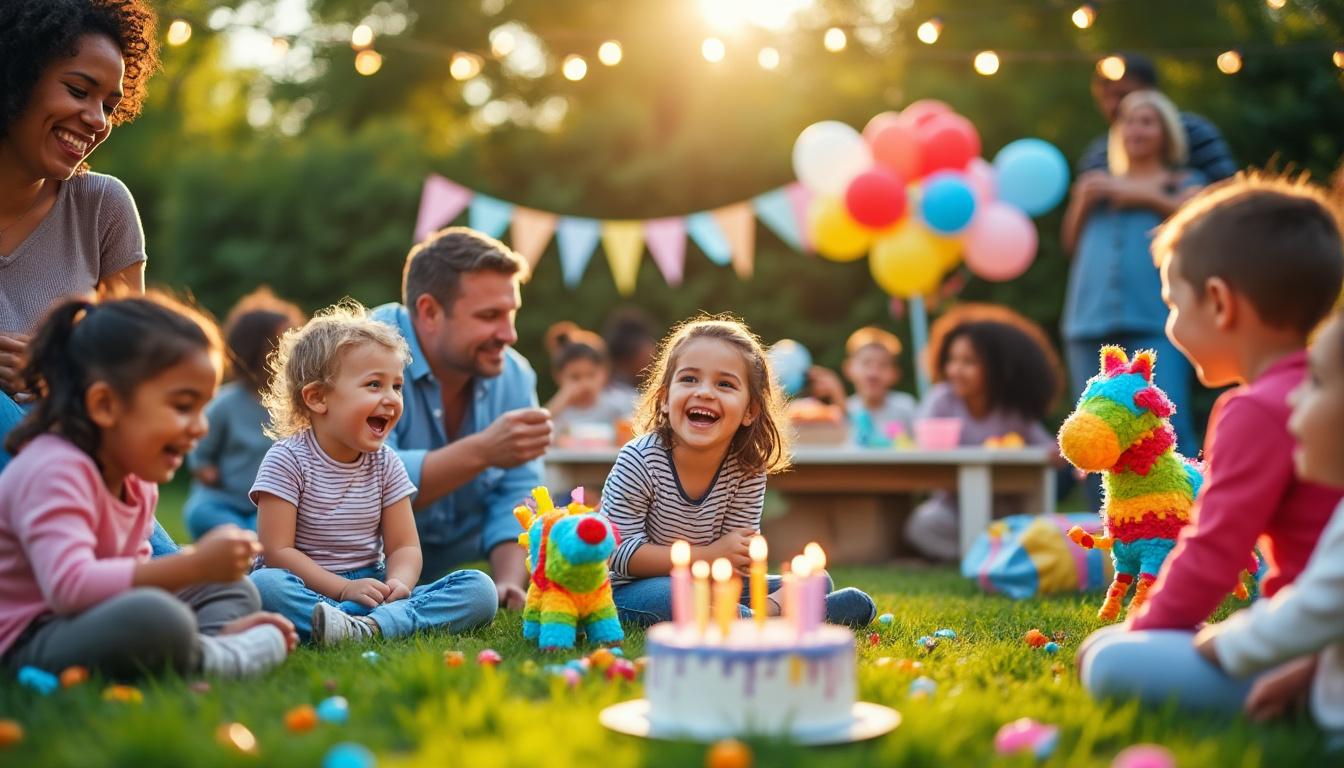 capturez l'émotion et la joie de chaque instant avec une vidéo souvenir inoubliable de la fête pour enfants, transformant vos moments précieux en souvenirs magiques.