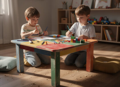 découvrez comment choisir une table colorée pour enfants qui stimule leur créativité et favorise leur développement artistique. conseils pratiques et idées inspirantes pour un espace ludique et éducatif.