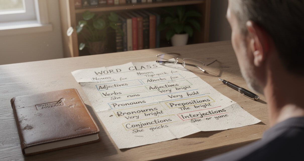 découvrez comment maîtriser les classes de mots grâce à un tableau complet pour enrichir vos écrits et améliorer votre expression en français.