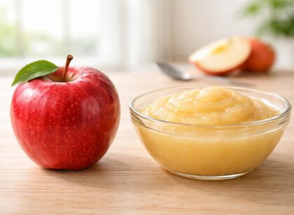 comparaison détaillée des calories entre une pomme entière et une compote maison pour mieux gérer votre alimentation.