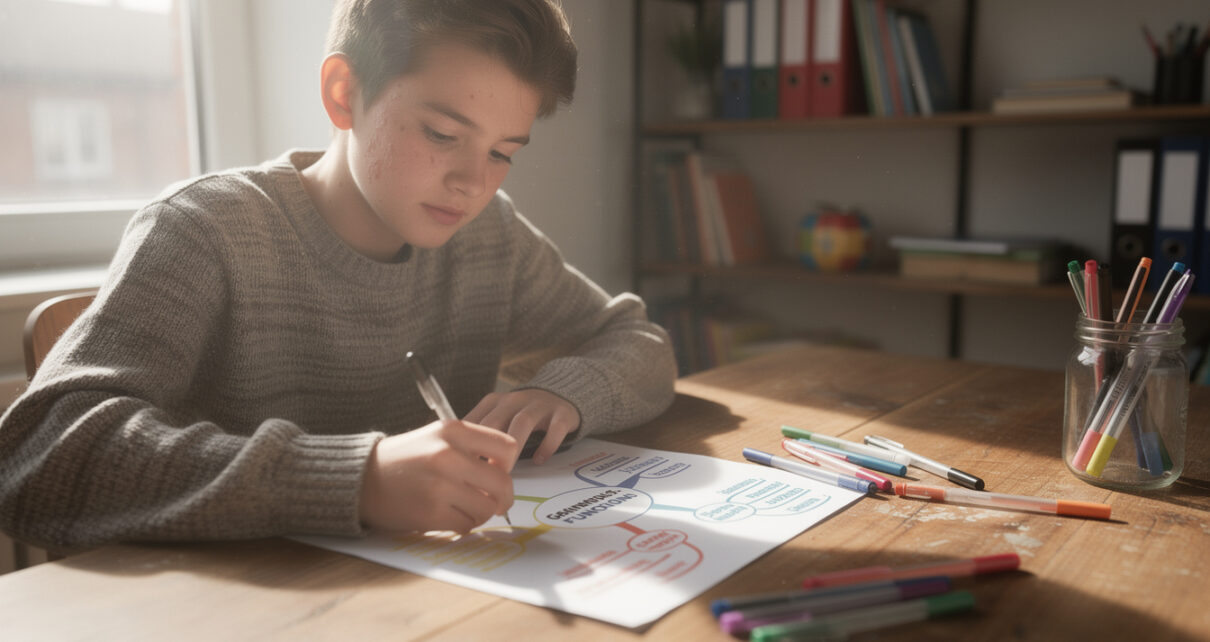 découvrez comment utiliser une carte mentale pour comprendre facilement les fonctions grammaticales en classe de 3e et améliorer vos compétences en français.