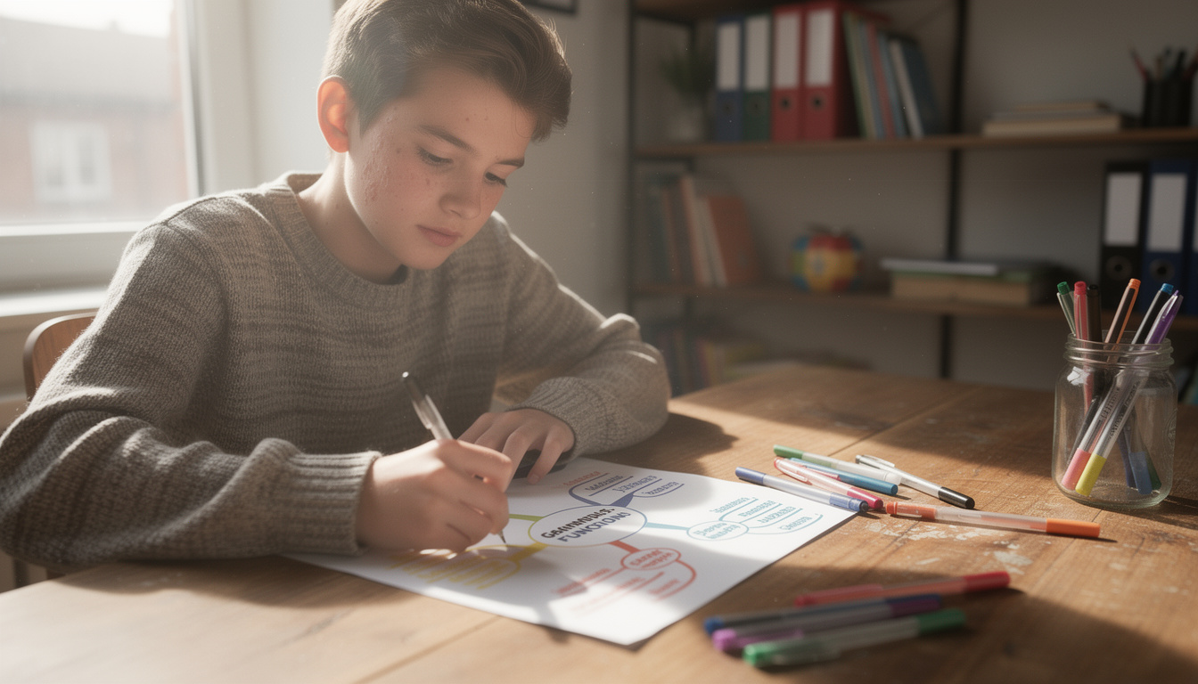 découvrez comment utiliser une carte mentale pour comprendre facilement les fonctions grammaticales en classe de 3e et améliorer vos compétences en français.