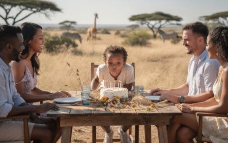 organisez un anniversaire d'enfant unique au cœur de la savane africaine et offrez-lui une expérience inoubliable pleine d'aventures, de découvertes et de moments magiques.