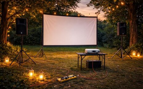 découvrez les accessoires indispensables pour votre cinéma en plein air : enceintes, rallonges et autres équipements pour une expérience optimale sous les étoiles.