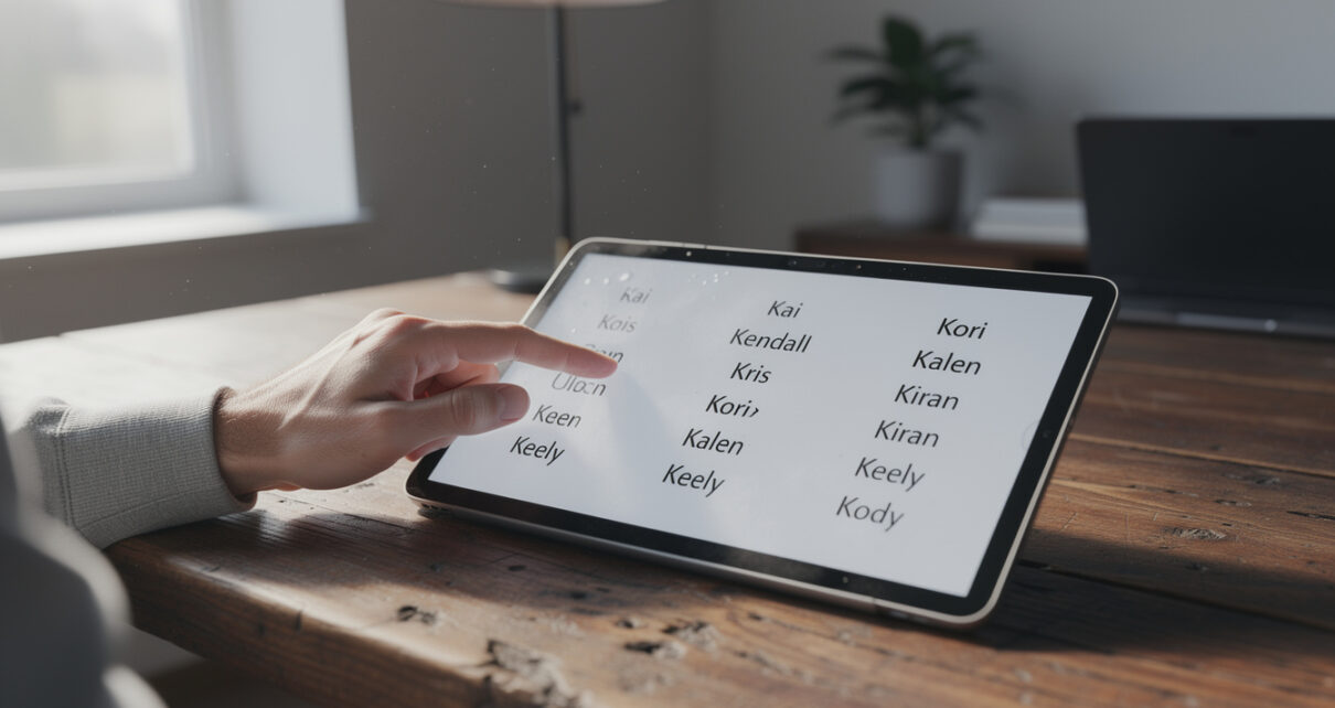 découvrez comment choisir facilement un prénom mixte non genré commençant par k parmi notre sélection unique, alliant originalité et diversité pour tous les goûts.