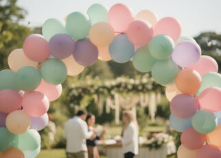 apprenez à réaliser une arche de ballons pastel élégante et parfaite pour sublimer tous vos événements avec notre guide facile et détaillé.