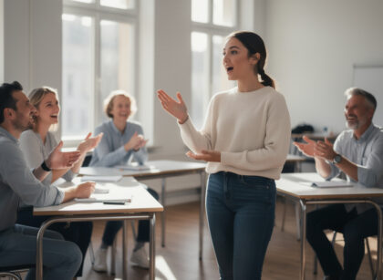 découvrez une méthode ludique pour développer vos compétences en expression orale et apprendre à parler en public avec confiance grâce à des jeux interactifs.