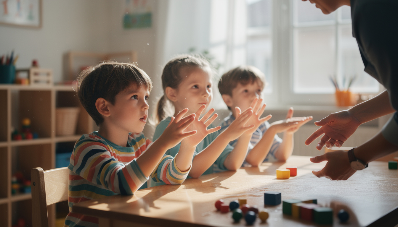 découvrez comment le jeu 'jacques a dit' en anglais favorise le développement cognitif des enfants en stimulant leur mémoire, leur attention et leur apprentissage linguistique.