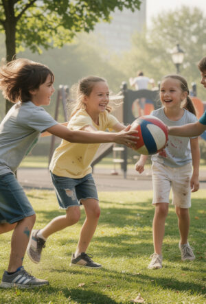 découvrez comment les jeux en extérieur animés favorisent la socialisation et le développement des compétences sociales chez les jeunes, en stimulant leur créativité et leur esprit d'équipe.