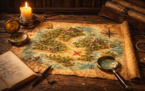 découvrez comment un dessin en couleur d'une carte au trésor peut donner vie à votre récit d'aventure, en captivant vos lecteurs et en enrichissant votre histoire.