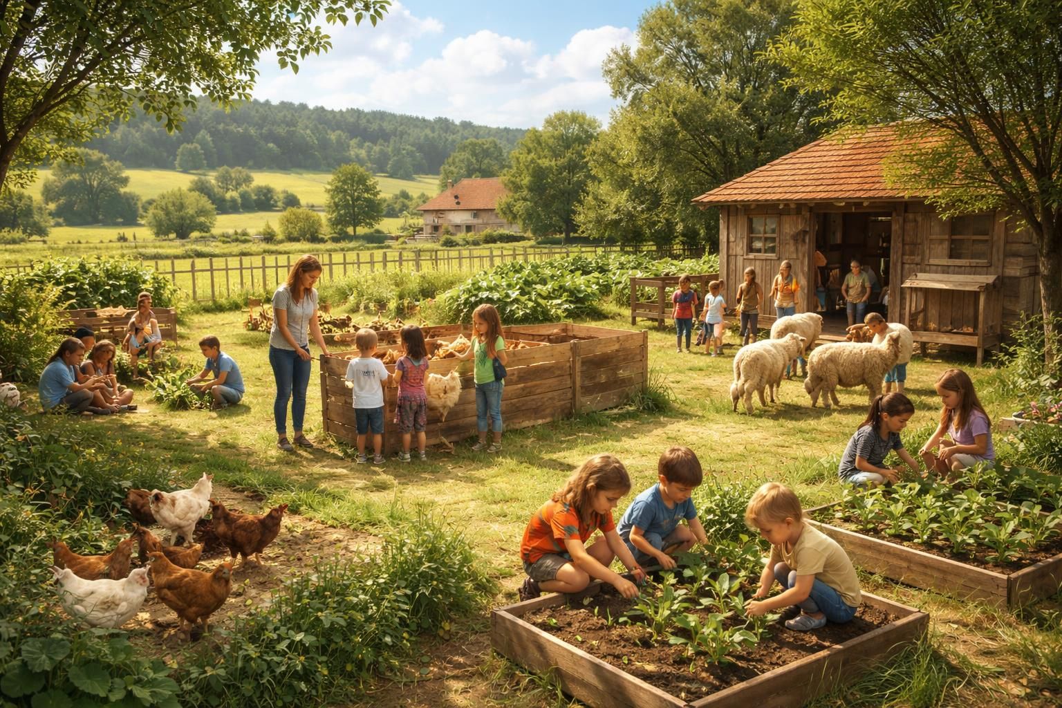 découvrez comment une ferme pédagogique à thionville révolutionne l'éducation en offrant aux enfants une expérience d'apprentissage immersive au cœur de la nature.