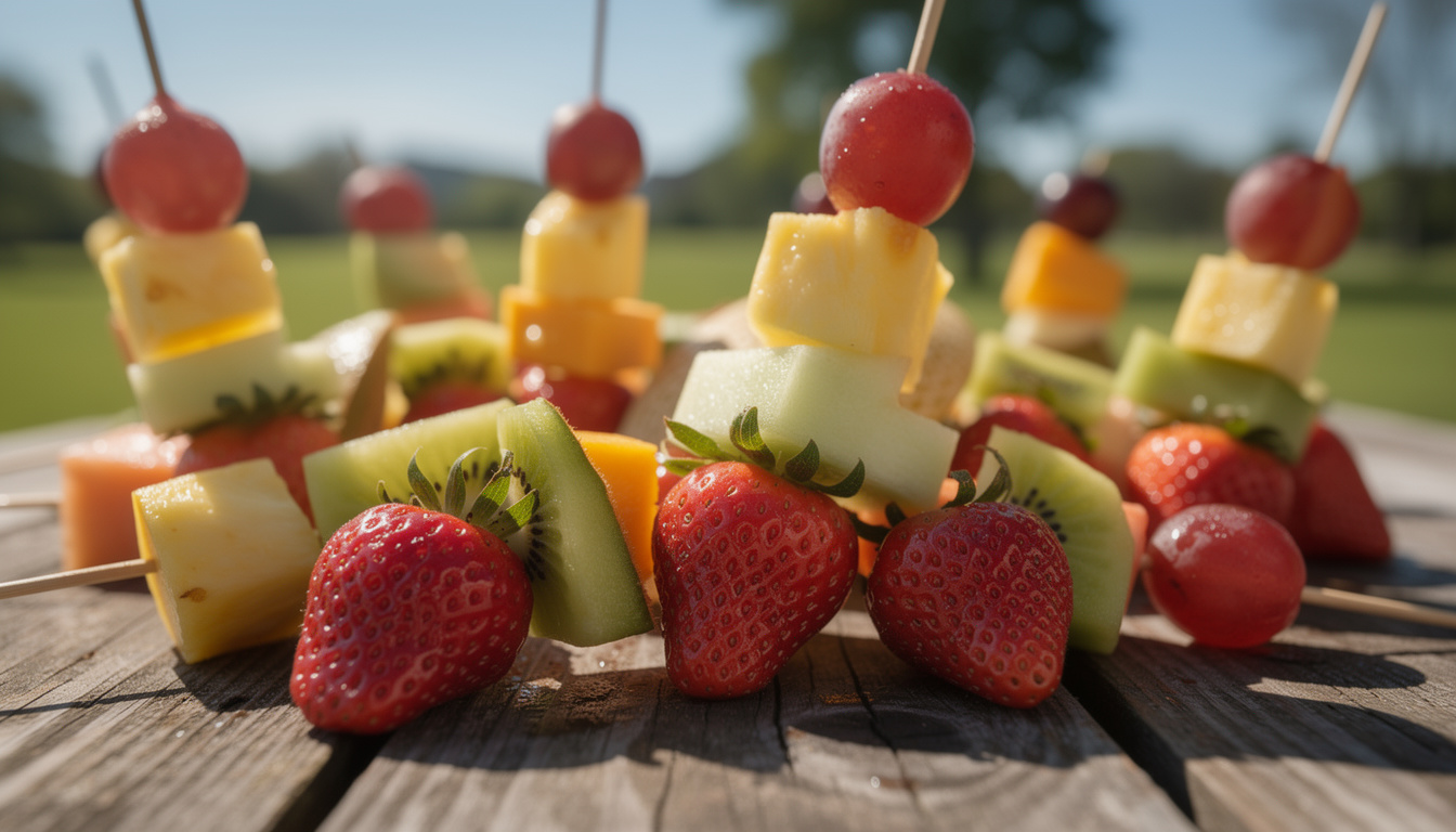 découvrez comment créer des brochettes de fruits colorées tout en profitant d'activités ludiques en famille. un moment convivial et gourmand à partager avec vos proches !