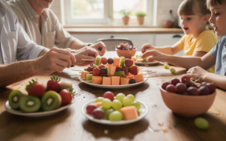 découvrez comment créer des brochettes de fruits savoureuses tout en profitant d'activités ludiques en famille. un moment convivial et amusant pour petits et grands !