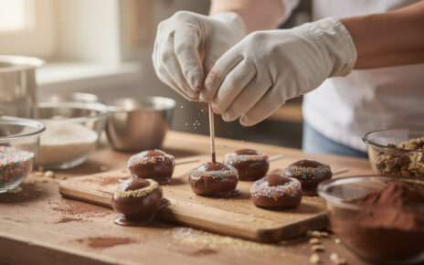 apprenez les techniques essentielles pour créer des sucettes en chocolat décorées de manière étonnante et impressionnez vos proches avec des douceurs artisanales.
