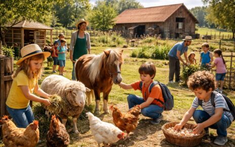 explorez les meilleures fermes pédagogiques à tours, un lieu idéal pour apprendre et s'amuser en famille avec vos enfants.
