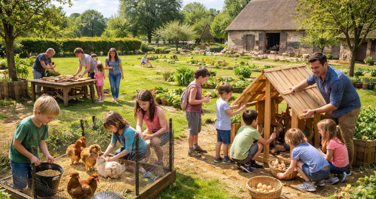 découvrez les activités ludiques et éducatives d'une ferme pédagogique à chartres, idéales pour divertir et émerveiller petits et grands en pleine nature.