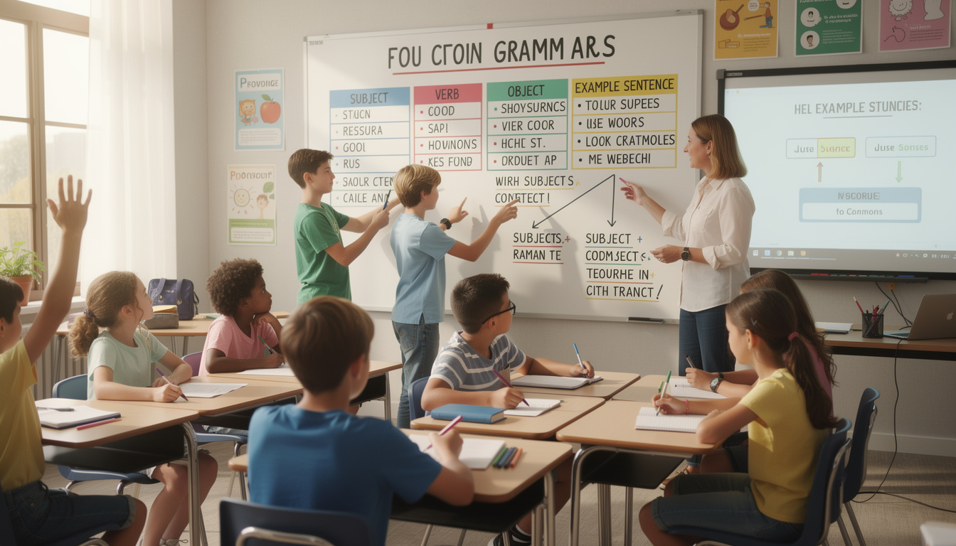 découvrez notre tableau interactif des fonctions grammaticales pour apprendre efficacement la grammaire française de manière ludique et intuitive.